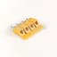 Terminal Block Jumpers, 4P, Gray, Screw Type, Center, for 1492-J16