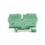 Terminal Block, 33A, 600V AC/DC, Green, 26 - 10AWG, 4mm