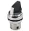 800F 3 Pos Selector Switch, 2 NO, Std, Spring Return Both, Metal, B