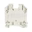 Terminal Block, 85A, 600V AC/DC, White, 16mm, Feed Through