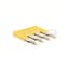 Terminal Block, Jumpers, 4P Plug-in, Center