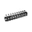 Terminal Block, Panel Mount, Dovetail, High Temp, 1P, 45A, Black