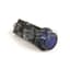 LED Indicator Light, 12 mm, 24 VDC, Blue