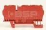 Terminal Block, 25A, 600V AC/DC, Red, 30 - 12AWG, 2.5mm 24324