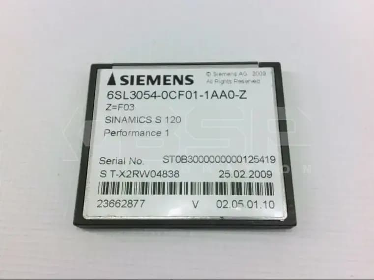 Siemens 6SL3-054-0CF01-1AA0-Z Siemens 6SL3-054-0CF01-1AA0-Z