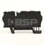 Terminal Block, 25A, 600V AC/DC, Black, 30 - 12AWG, 2.5mm