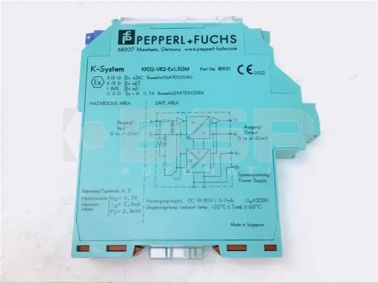 Pepperl+Fuchs KFD2-VR2-EX1.50M Pepperl+Fuchs KFD2-VR2-EX1.50M