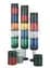 LED Stack Light, 24V AC/DC, Steady LED, Aluminum Pole Mount