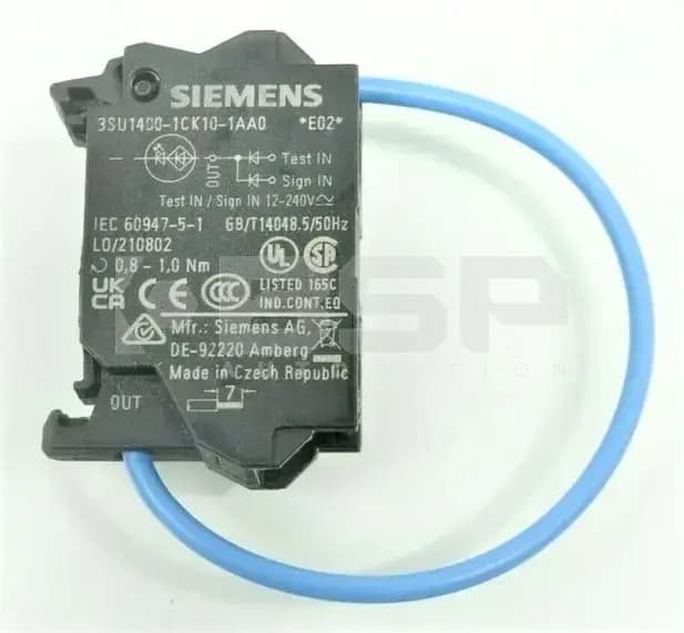 Siemens 3SU1400-1CK10-1AA0 Siemens 3SU1400-1CK10-1AA0